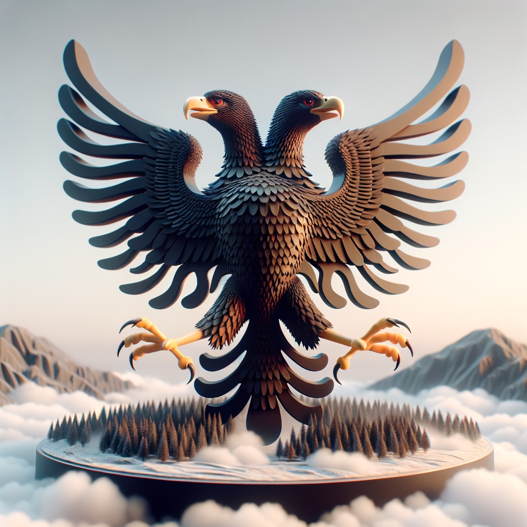 Double Headed Eagle (Albanian Eagle)