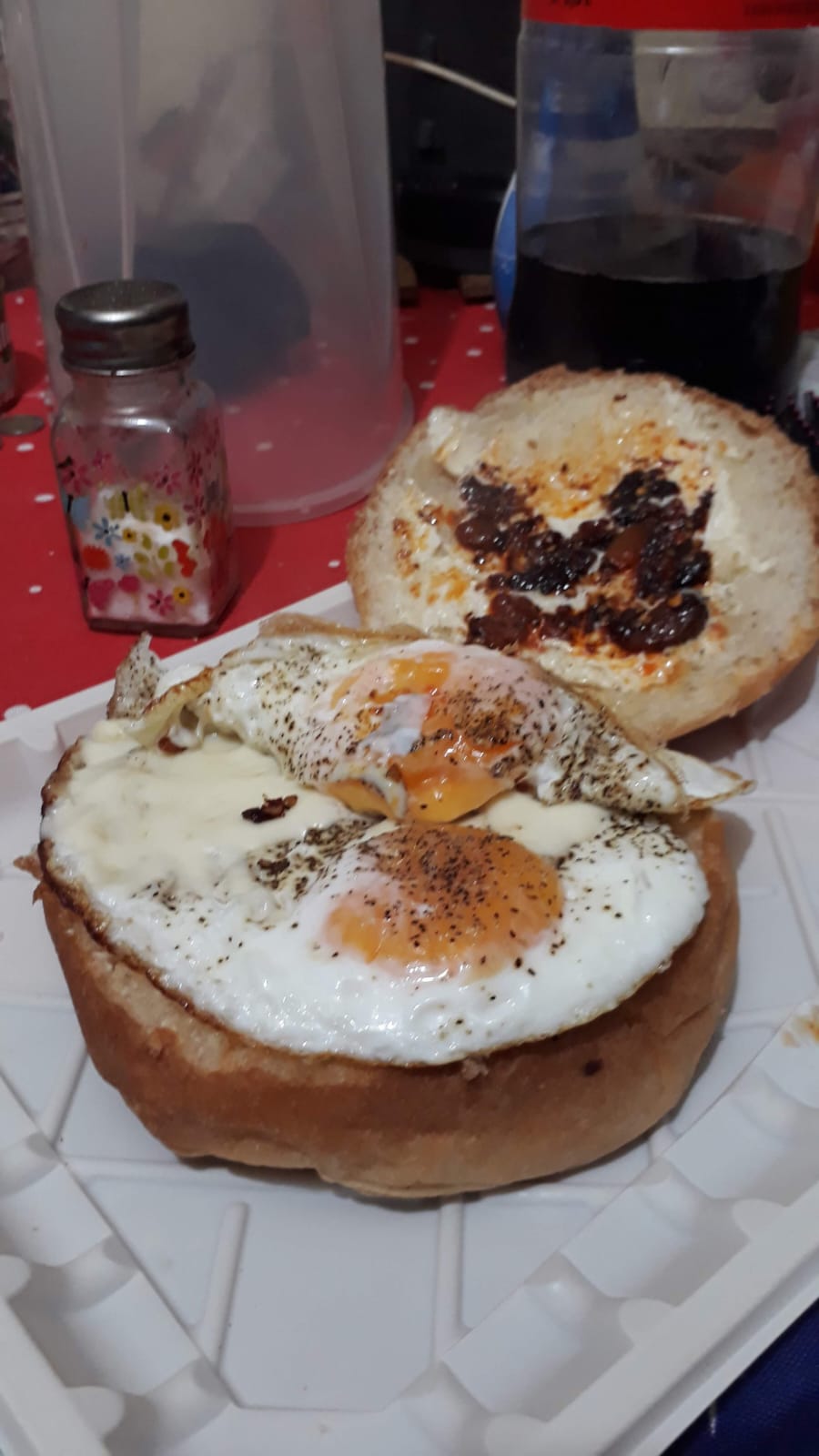 Hojaldra con ... Huevo???