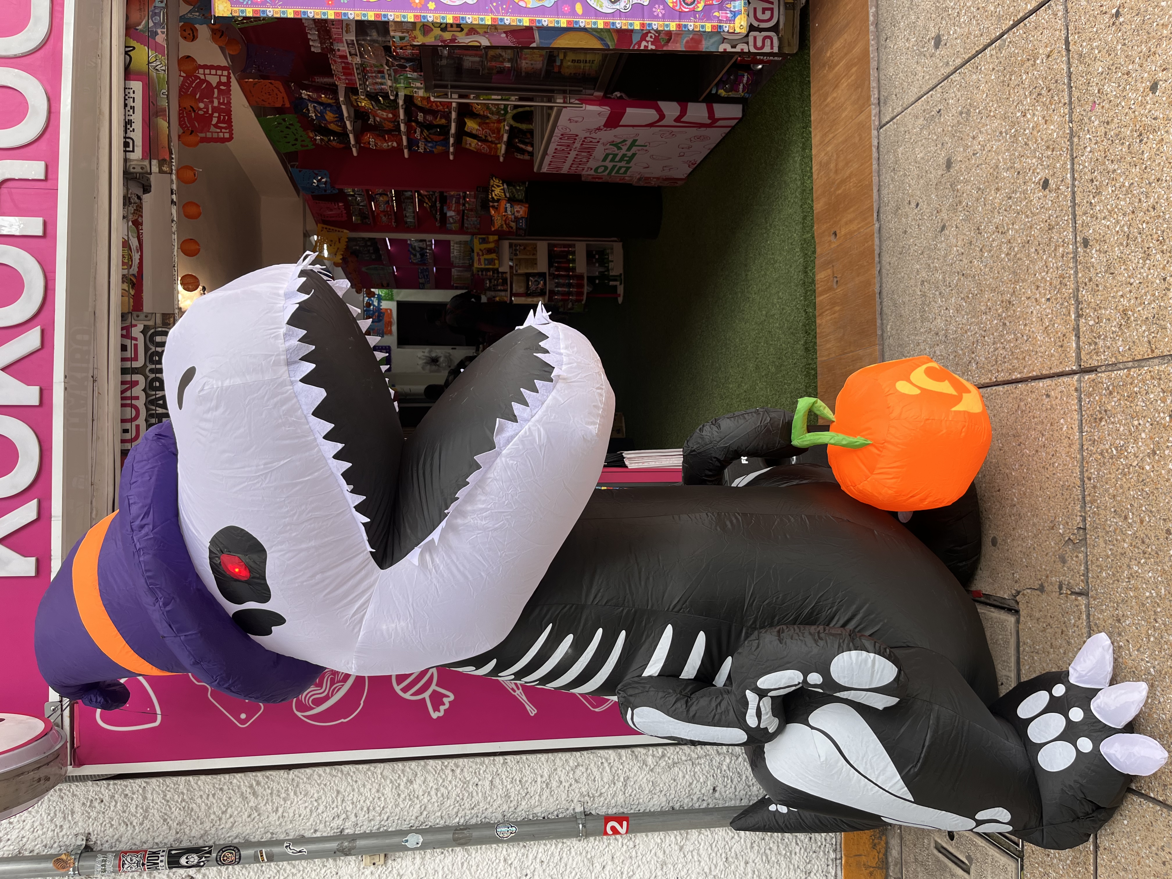 Spooky t-rex