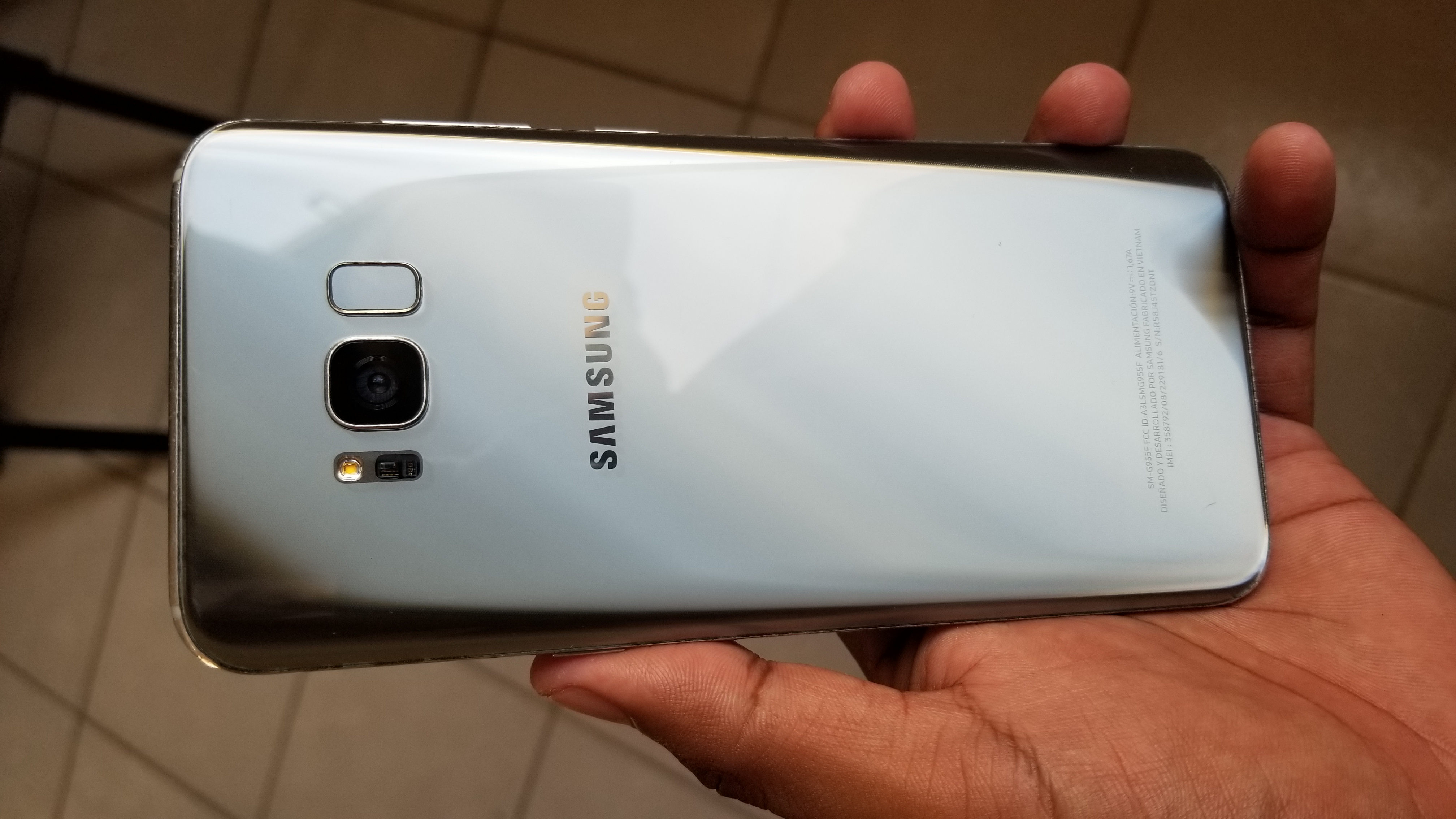 Silver S8 Plus