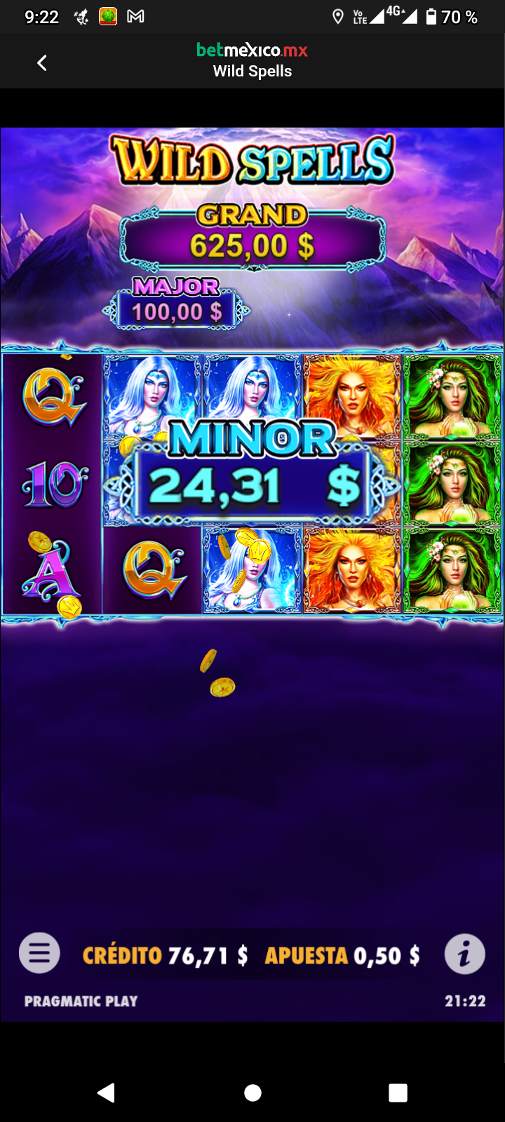 Mante de casino online