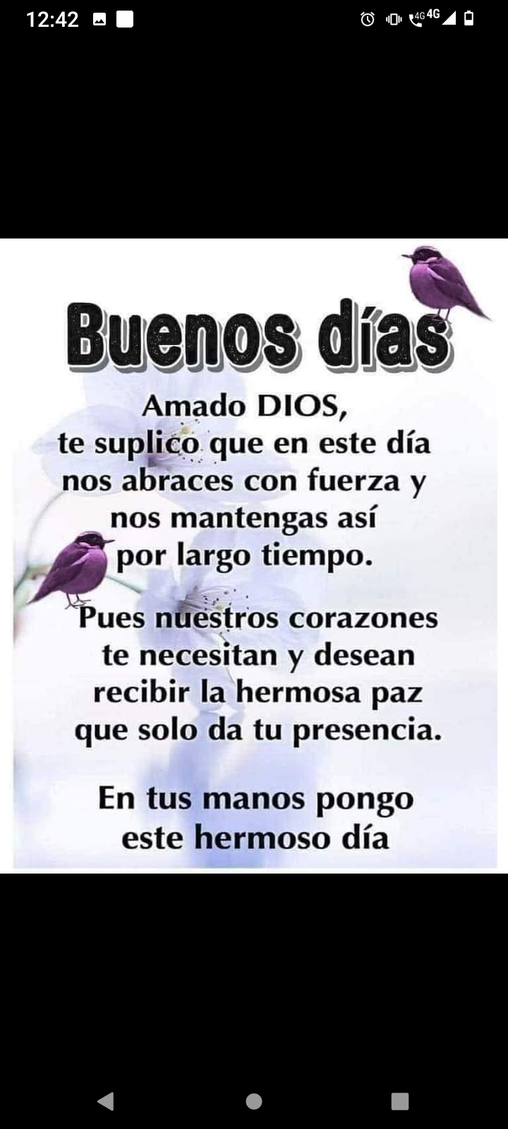 Te pido que esté día