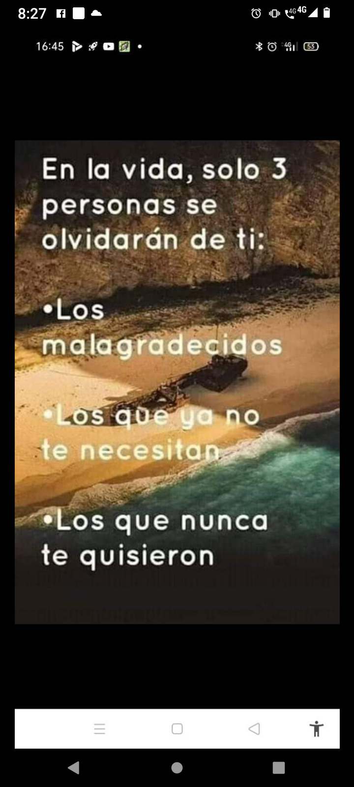 En la vida solo ay 3 que se olvidaron