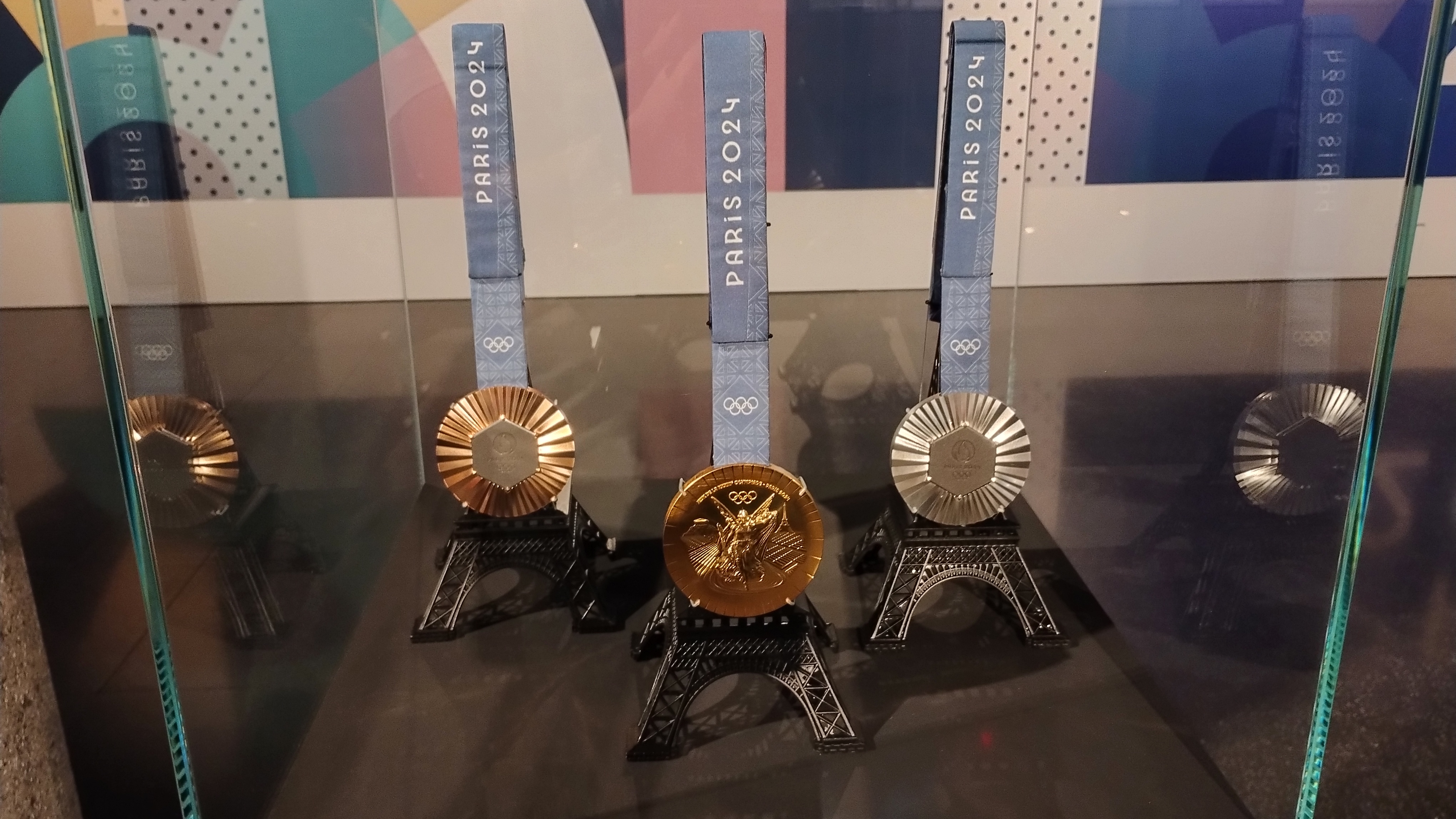 Medallas usadas para estas olimpiadas 2024