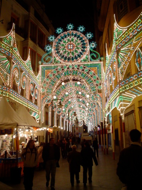 Valencia by night