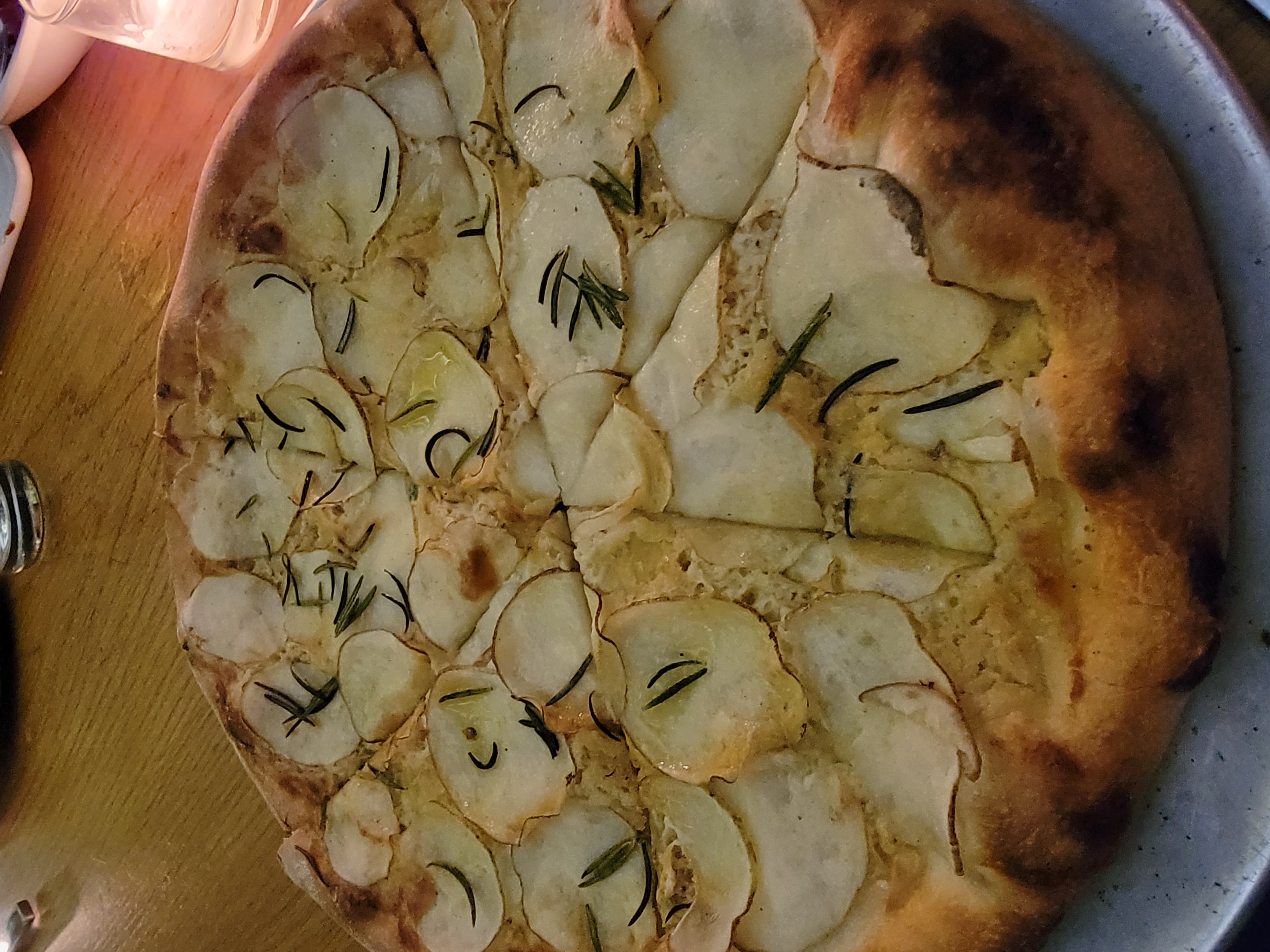 Potato pizza goes viral