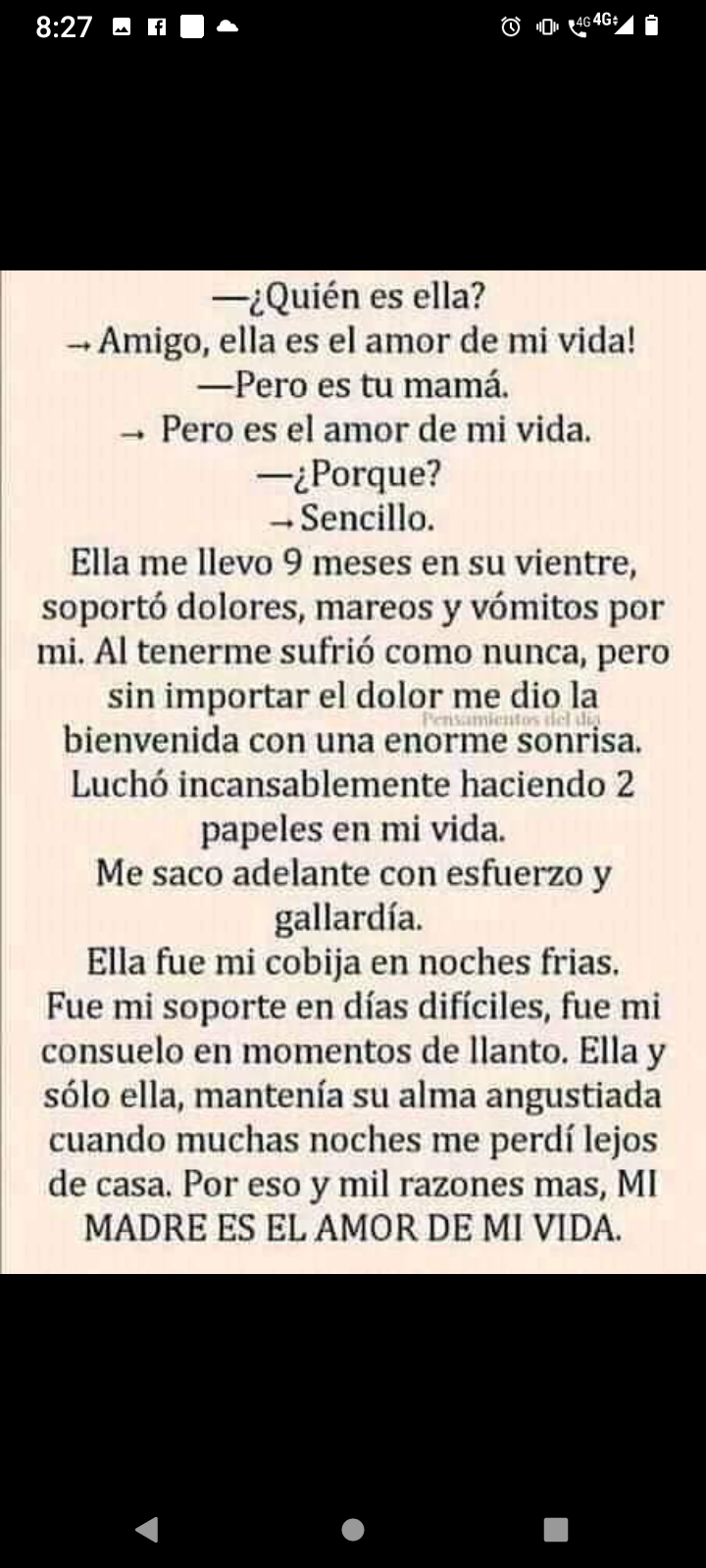 Quien es ella?el amor de mi vida