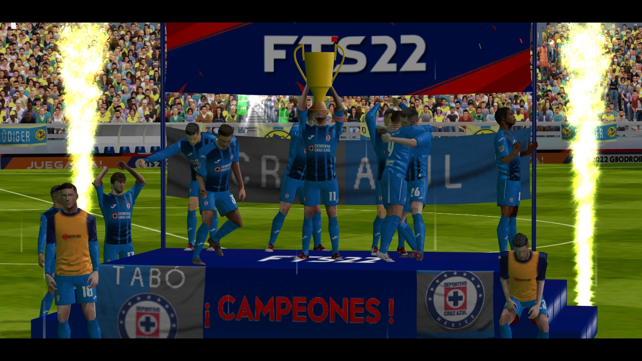 Cruz Azul Campeón en FTS