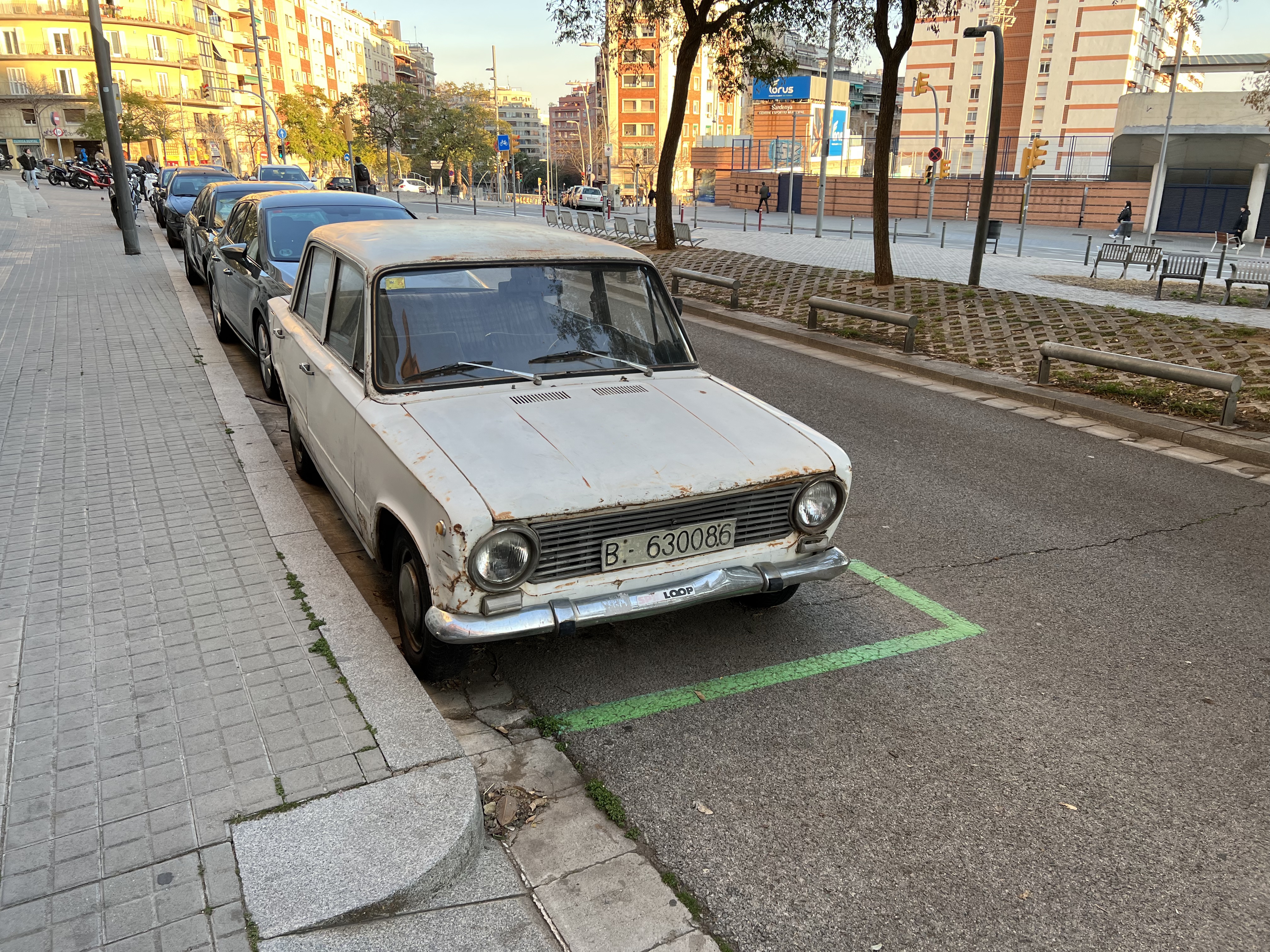 old timer in barca