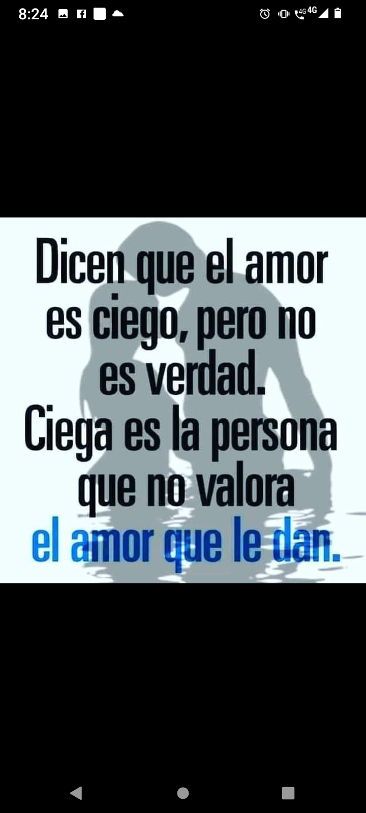 Dicen que el amor es ciego