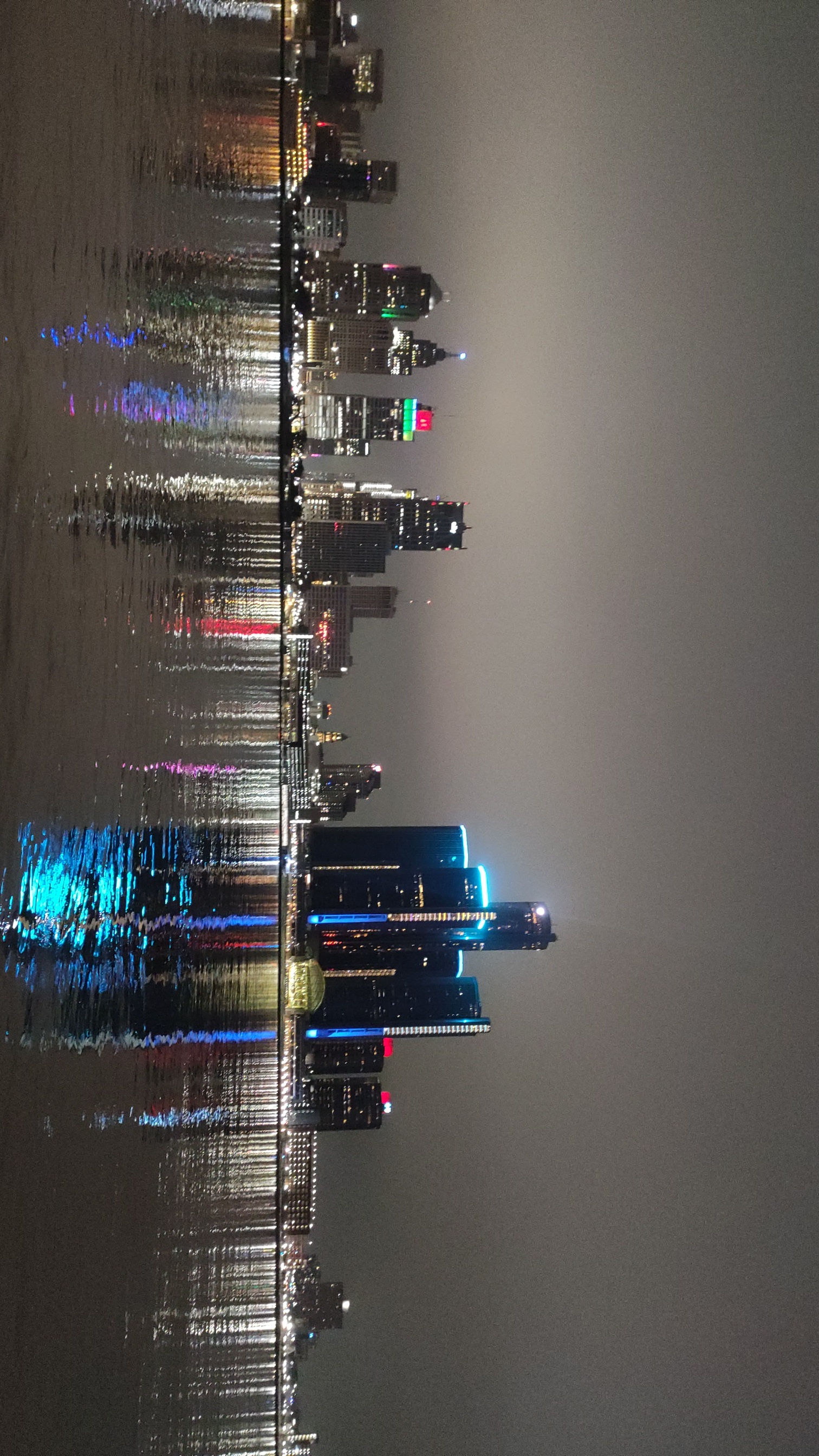 Detroit Skyline at Night