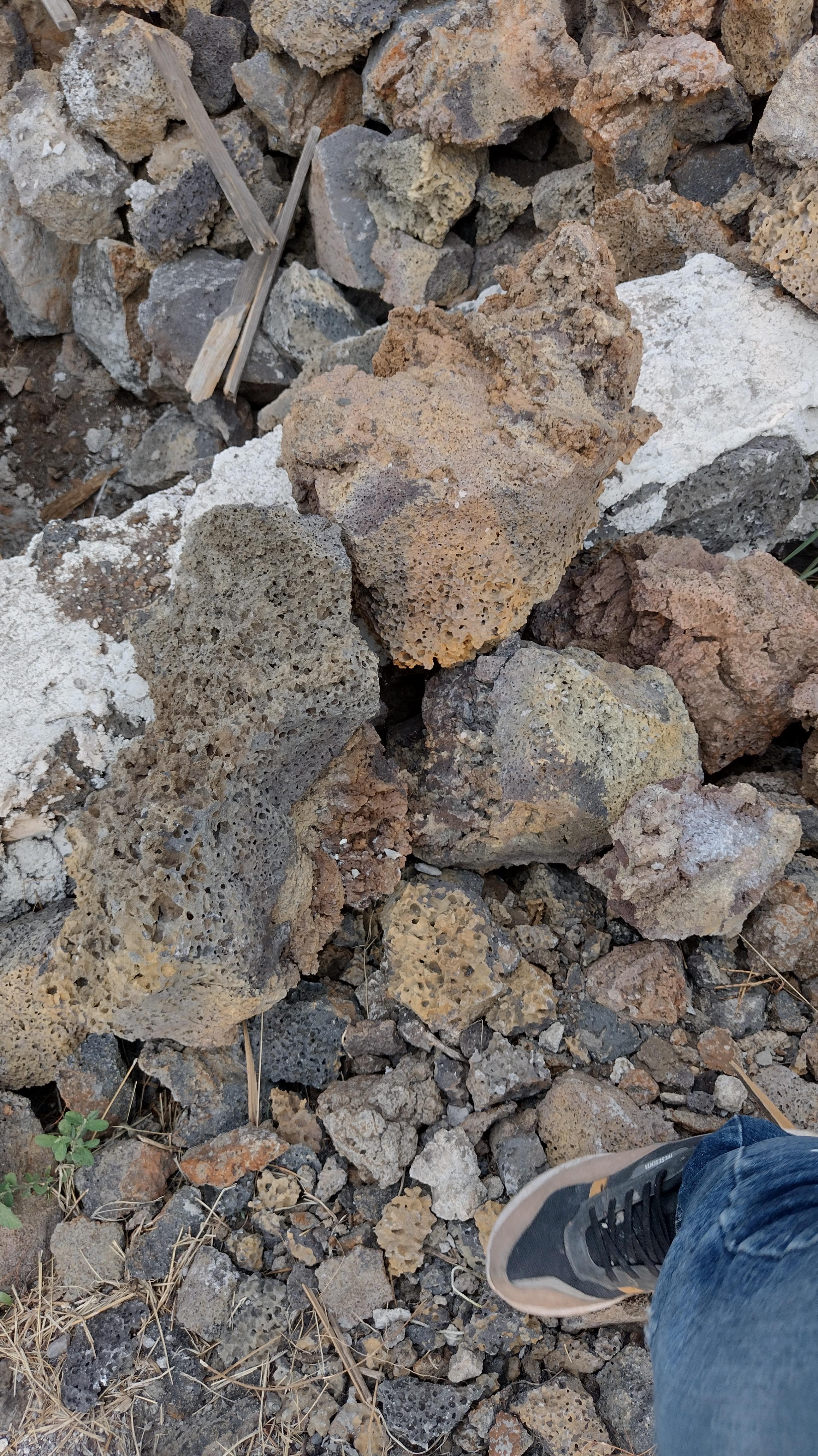 Piedras volcanicas
