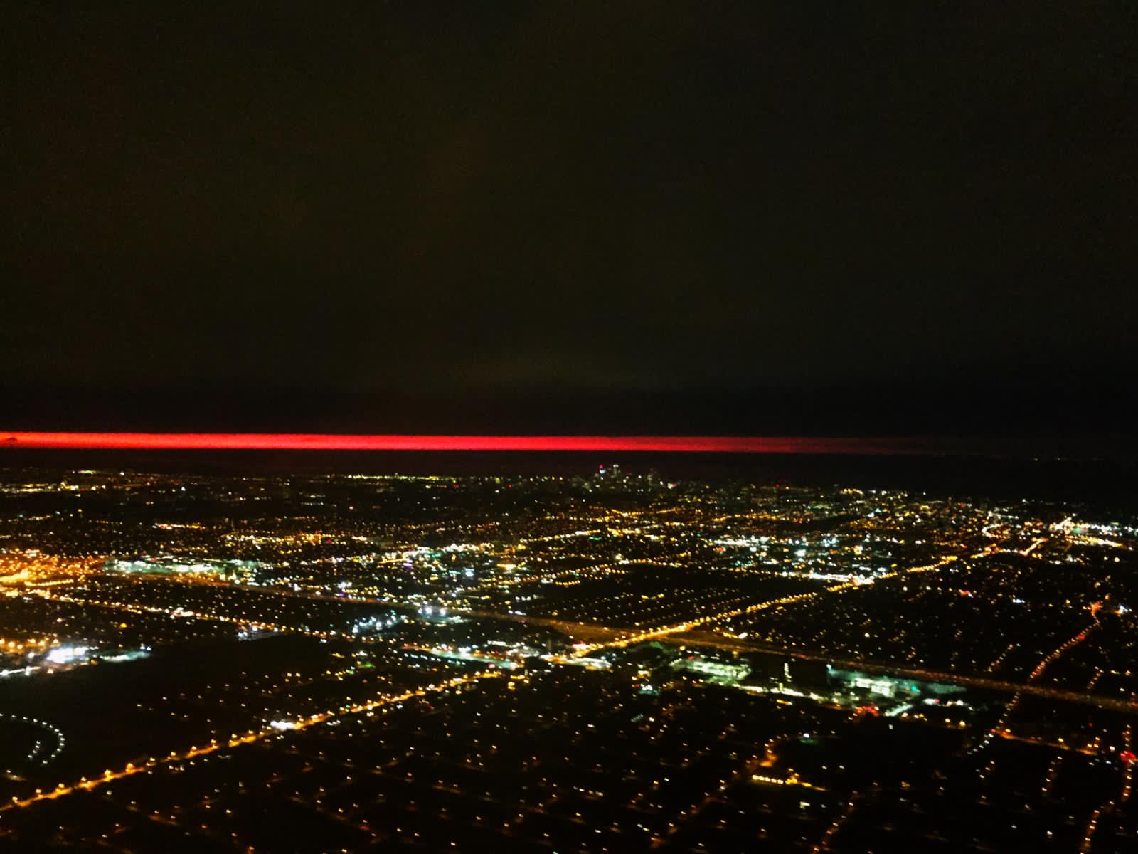 L'aeroport de Montreal en Rouge