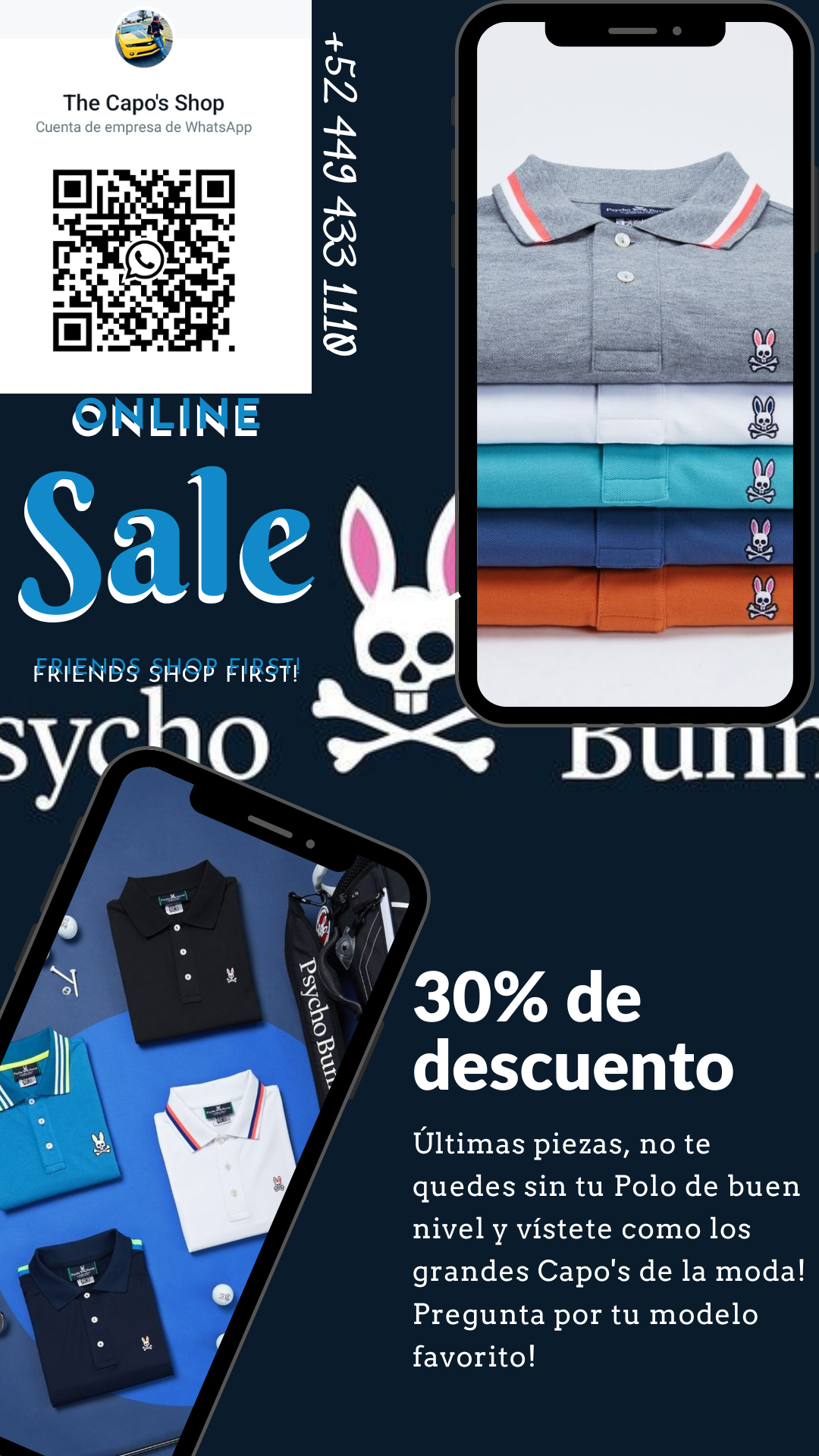 Pedidos al +52 4494331110