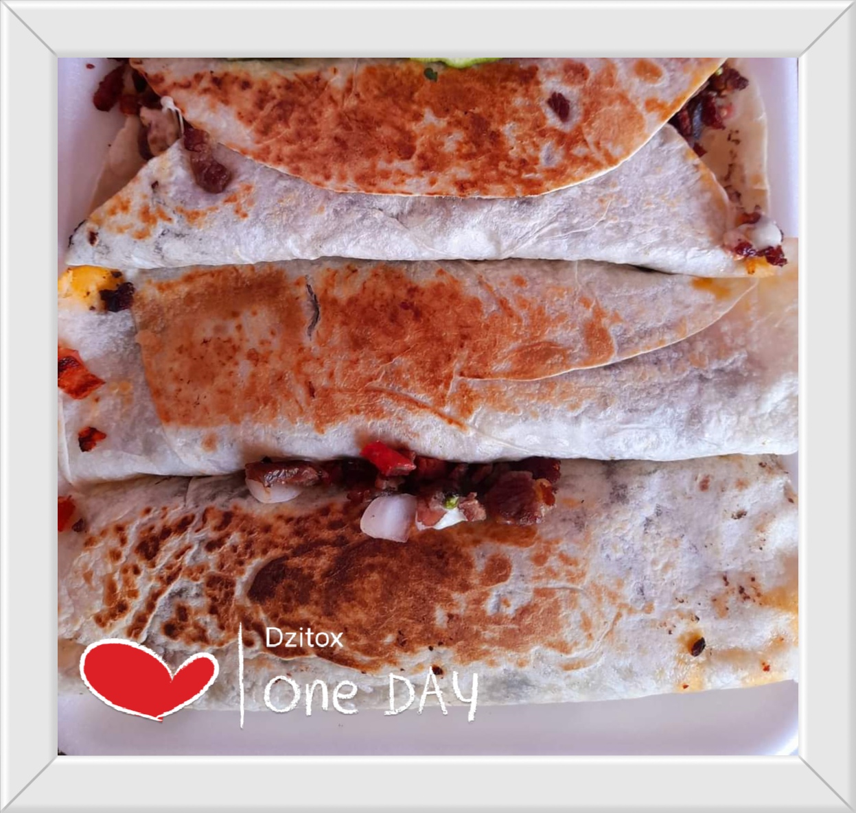 Comiendo burritos
