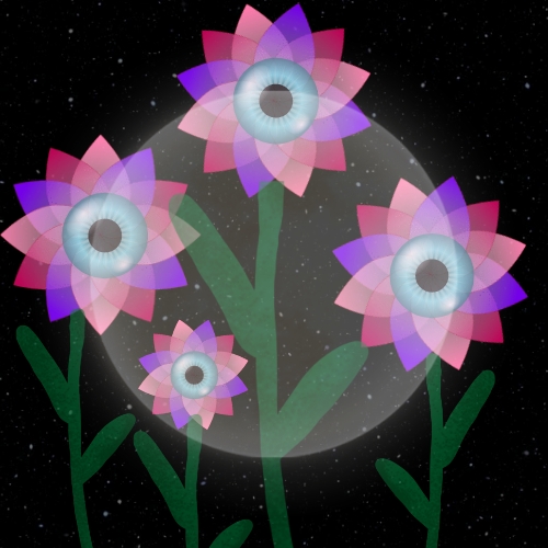 Flores de ojos