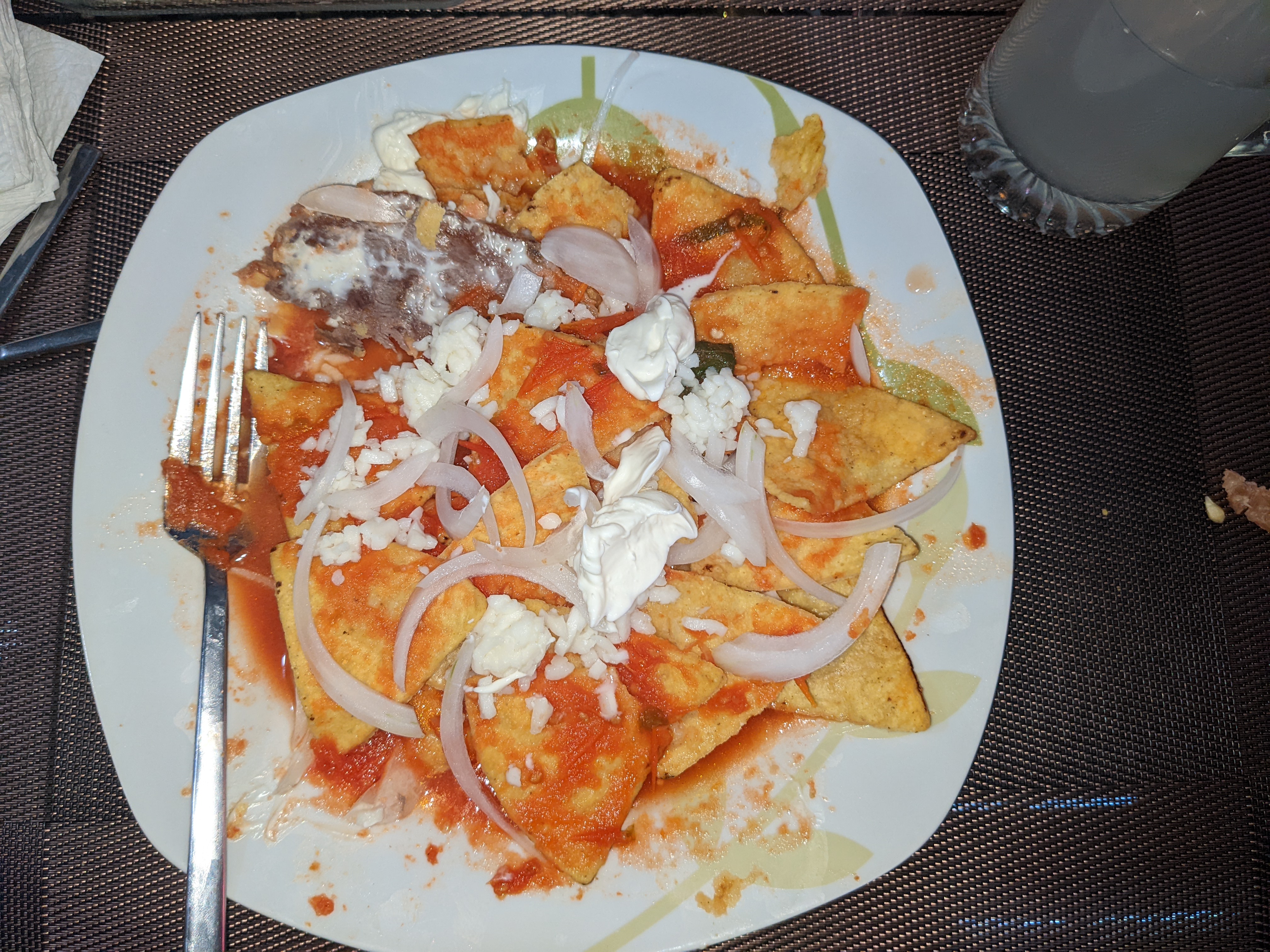 Chilaquiles para la cruda