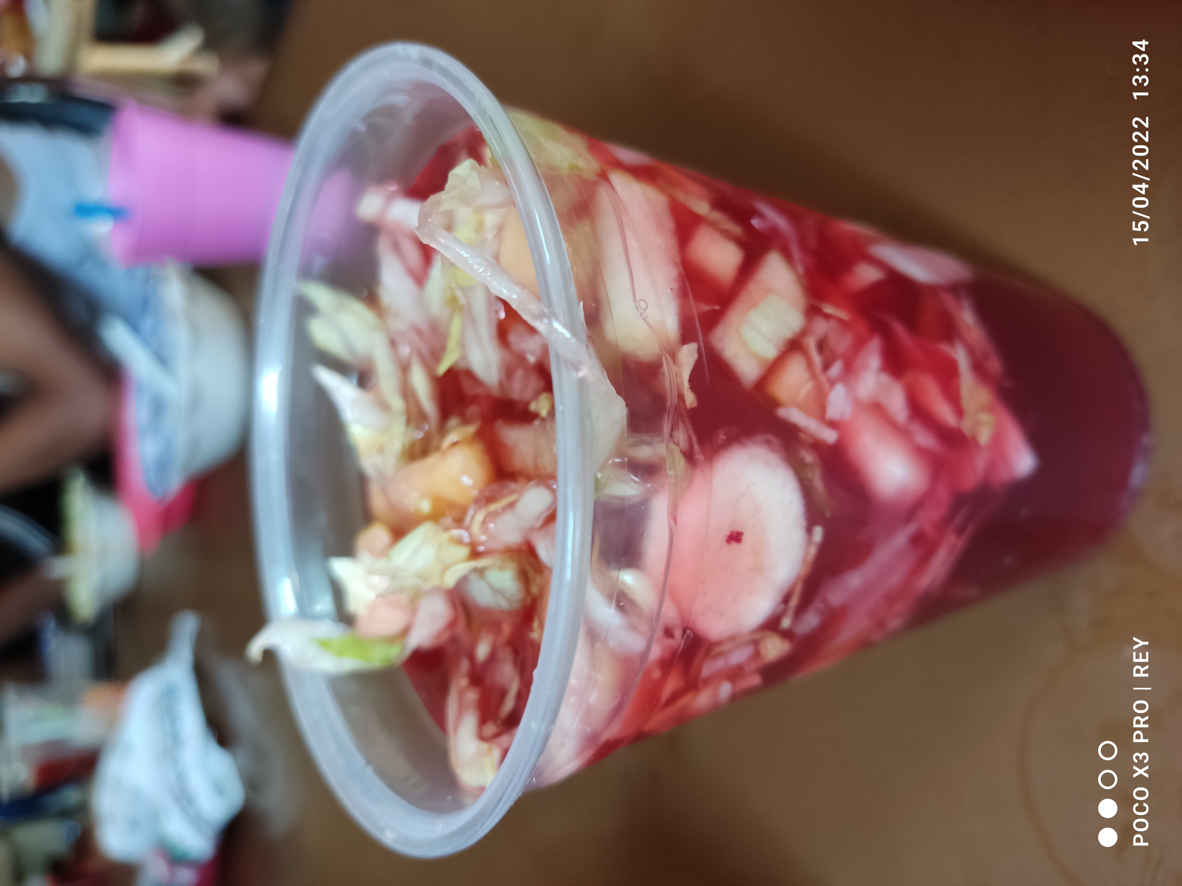 Agua de frutas