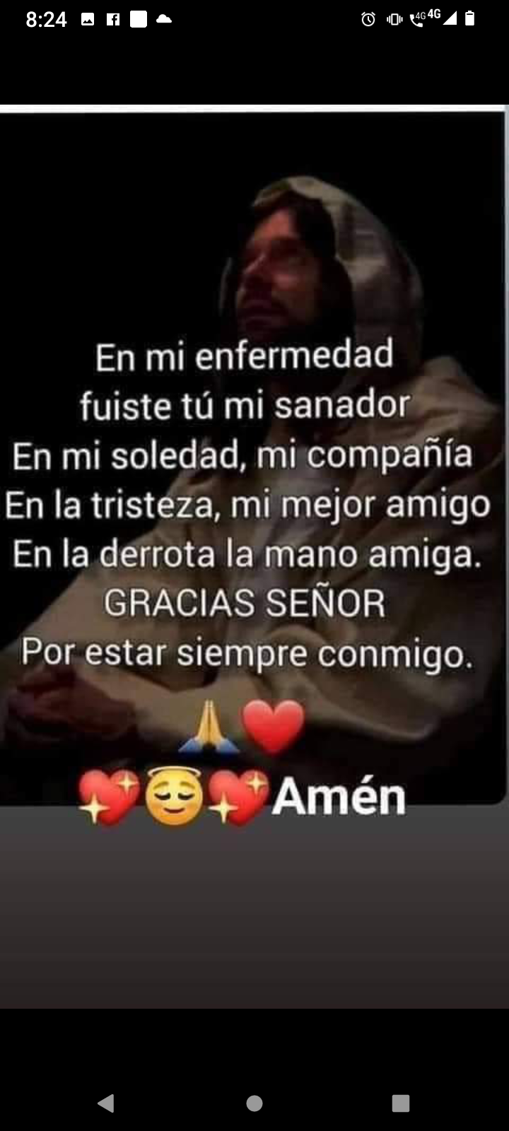 En mi enfermedad fuiste mi sanador