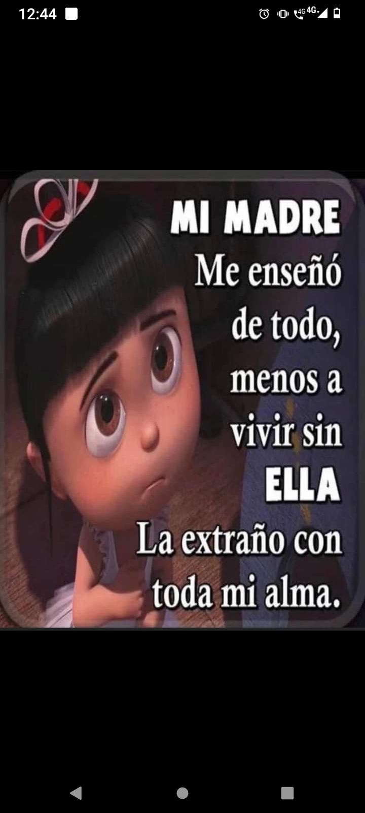 Mi mamá me enseñó todo