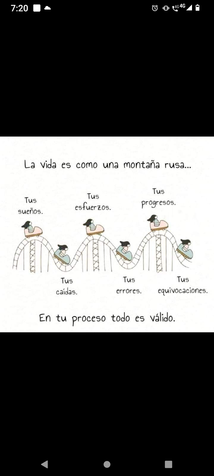 La vida es una montaña rusa