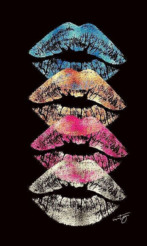 Besos de colores