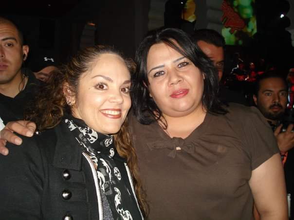 Con mi comadre Tatiana por Haití
