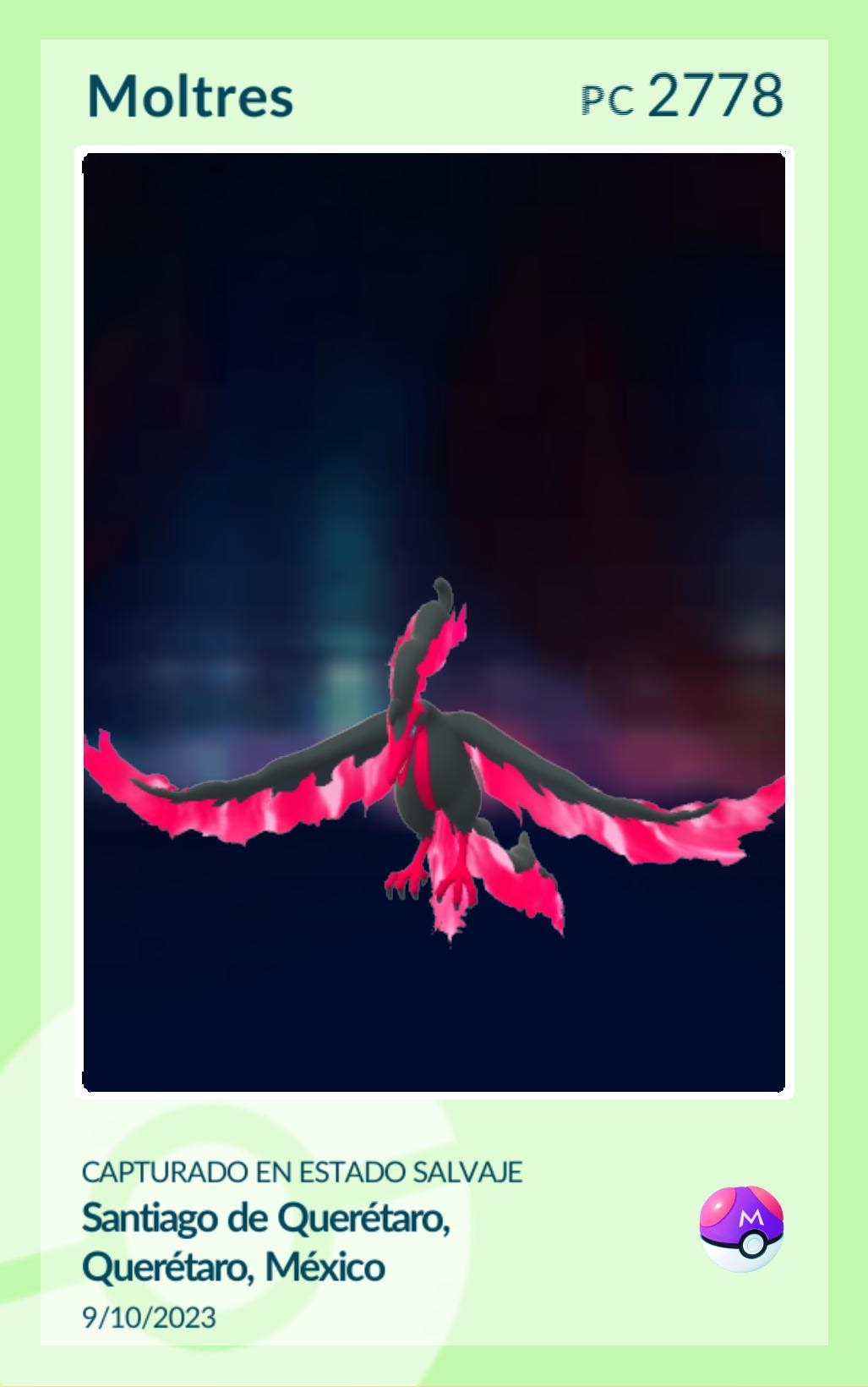 Moltres (Forma de Galar)