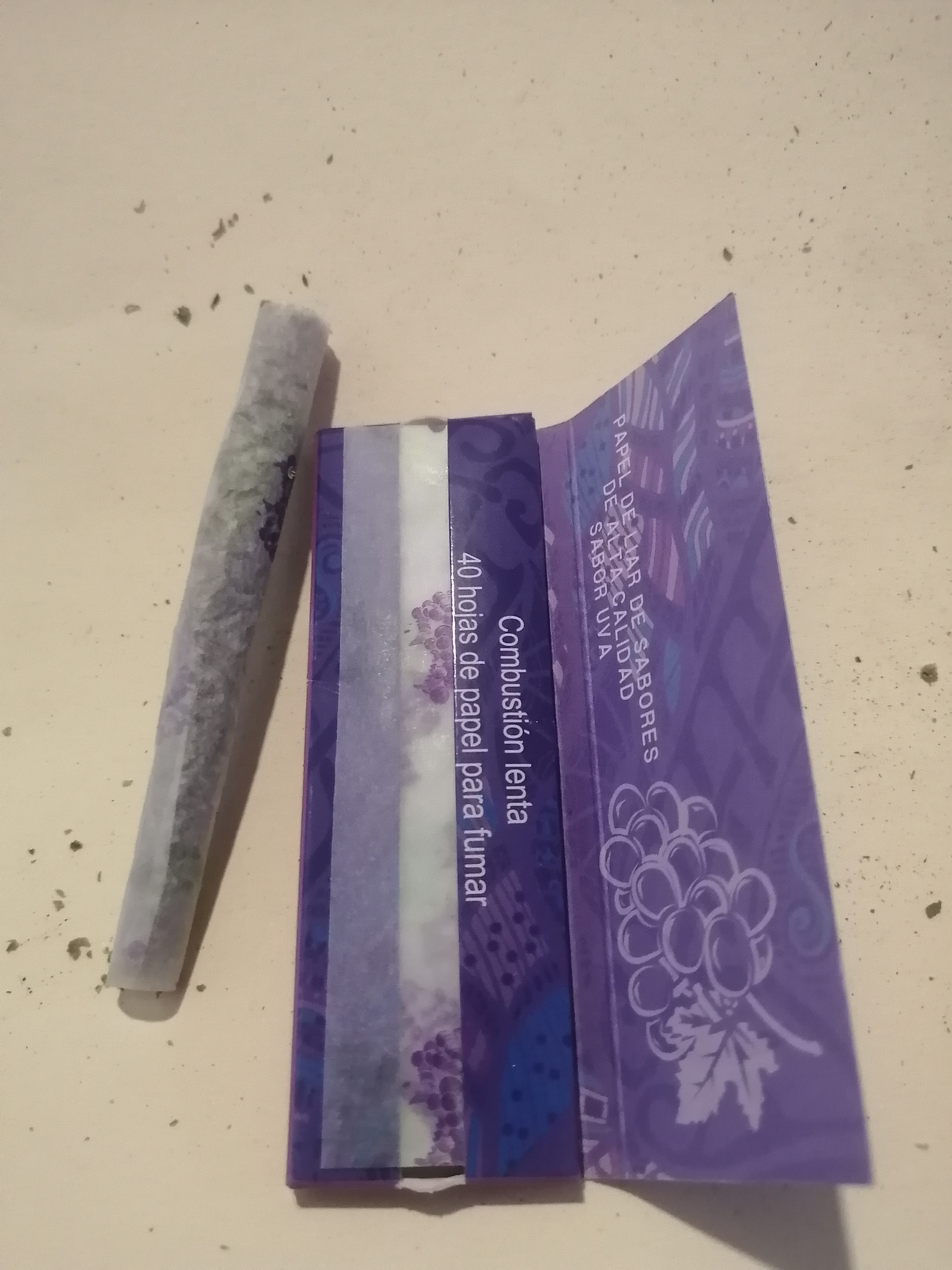 Un toque sabor a uva