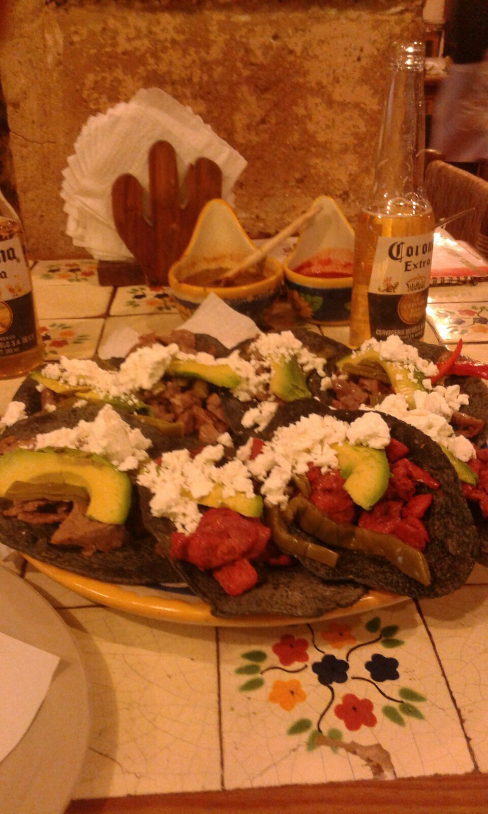 Tacos de cecina