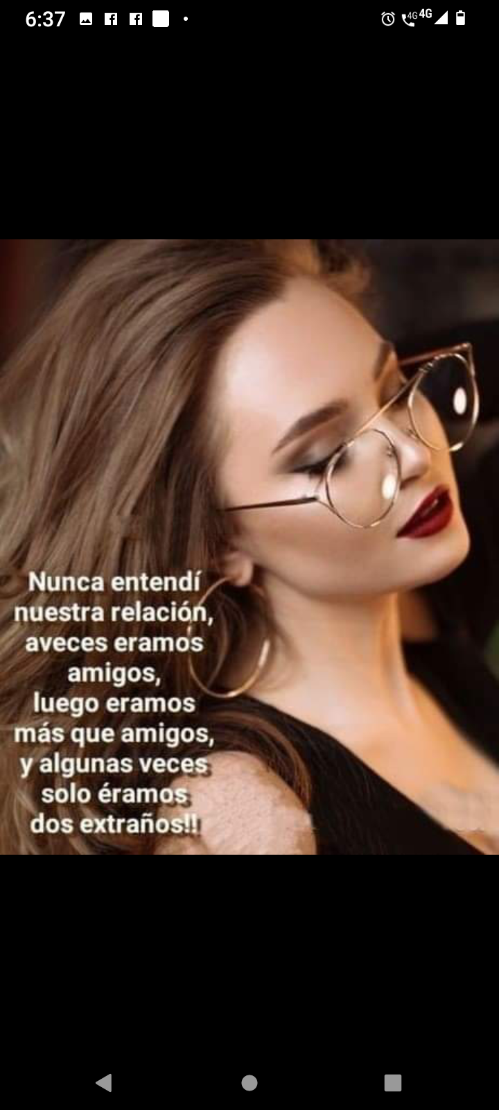 Nunca entendí la relación