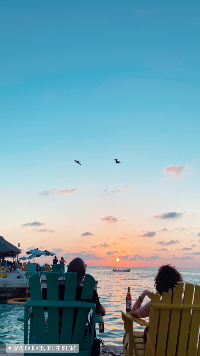 Chilling in Belize