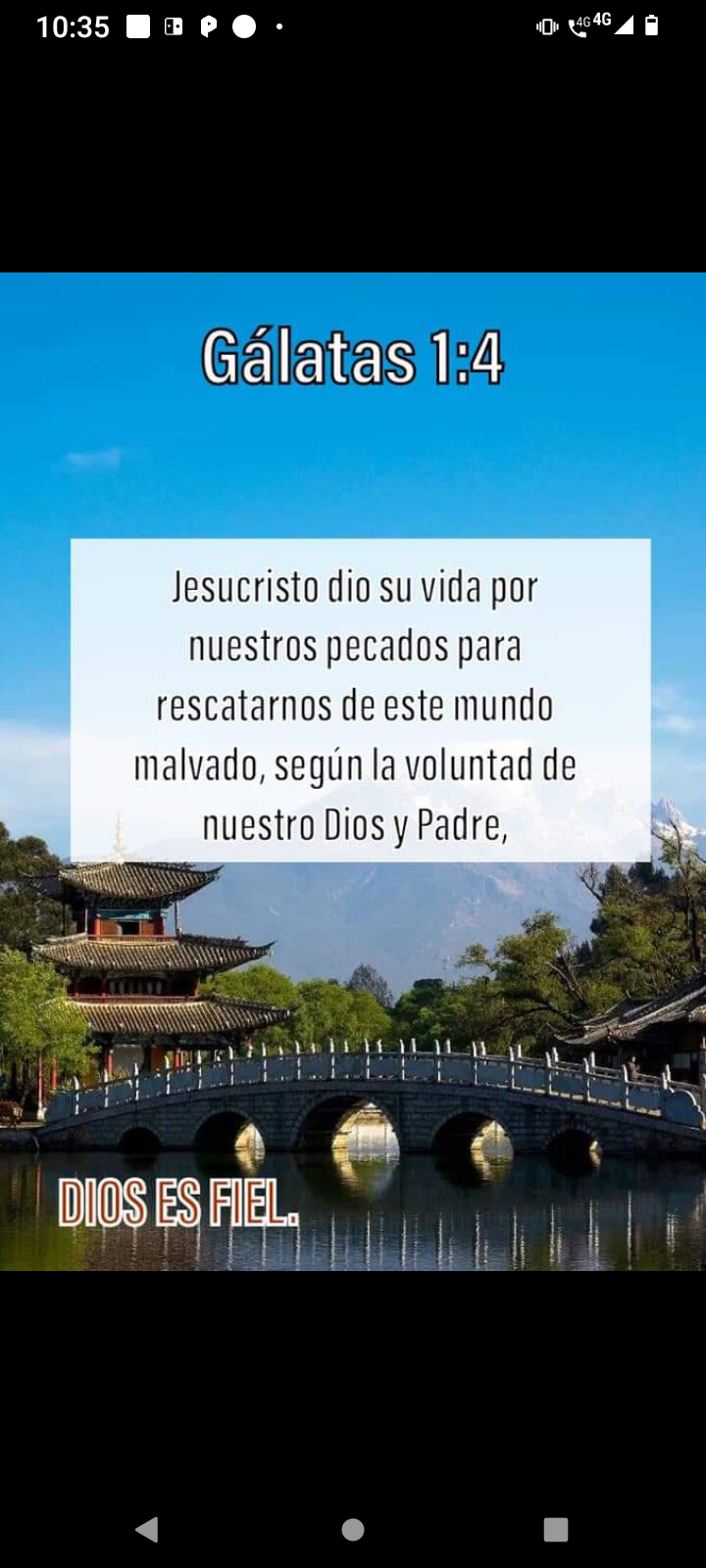 Nos rescató del malvado