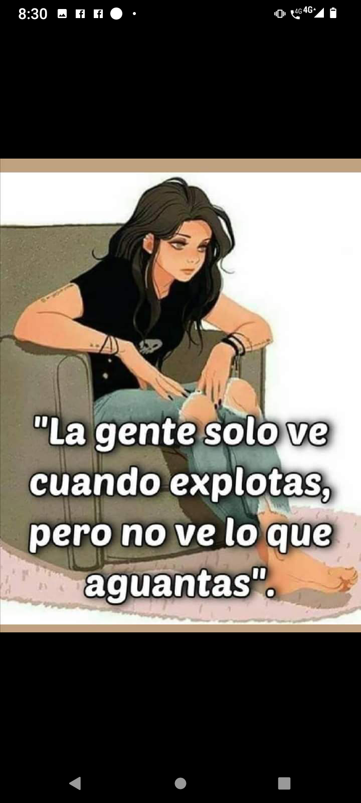 La gente ve cuando explotas