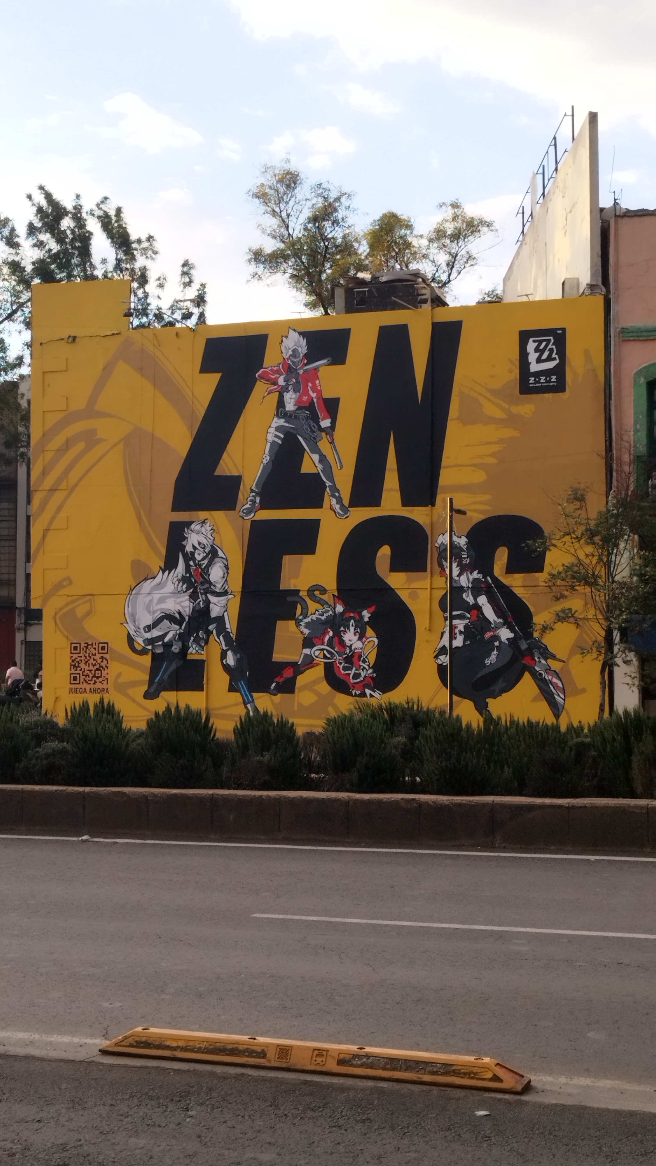 Mural Zenless Zone Zero