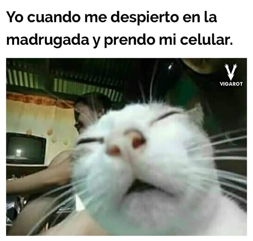 Mi cara cuando despierto