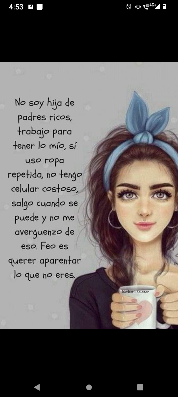 No soy hija de padres ricos