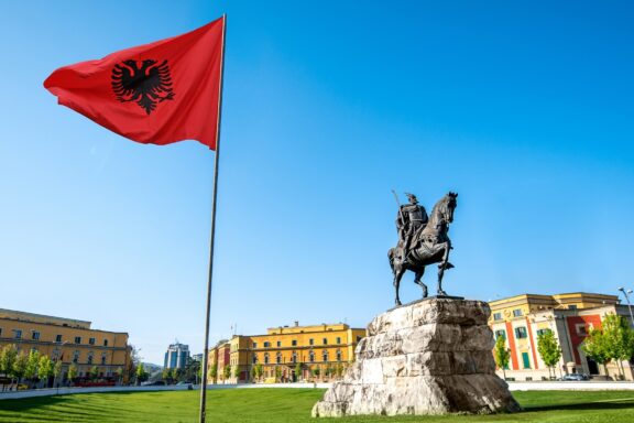Flag of Albania