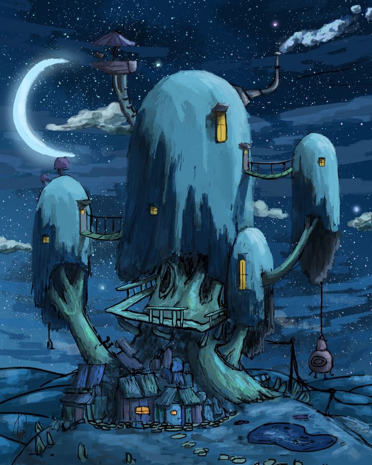 Finn and Jake tree house