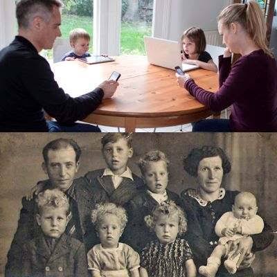 La Familia de Hoy y La Familia del Ayer