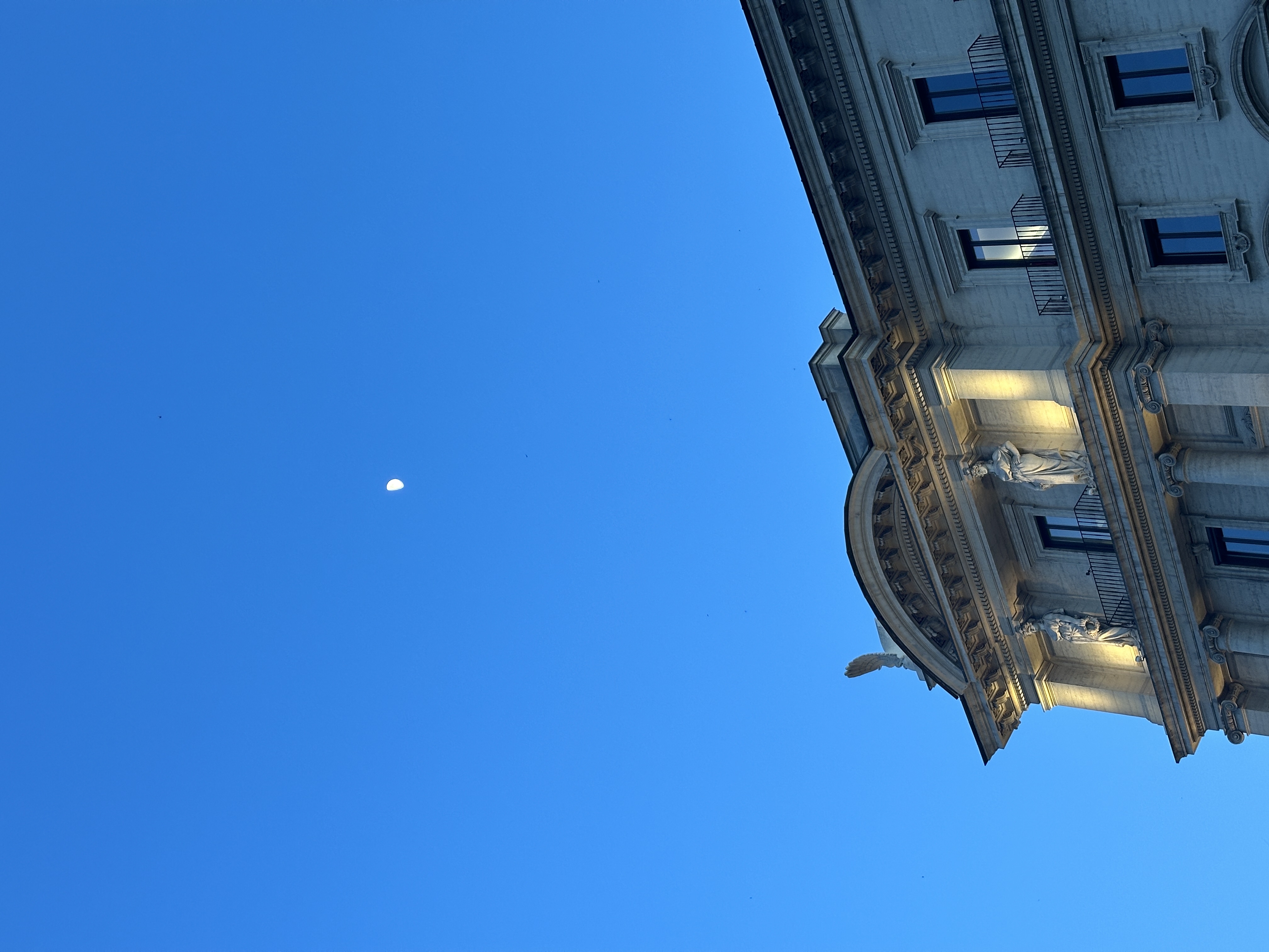 moon from Italy