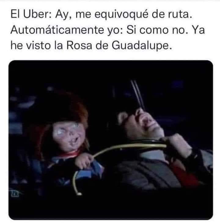 Algo anda mal... y chucky lo sabe!