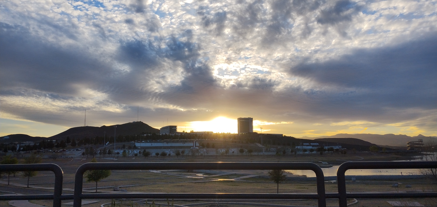 Otra vista del atardecer