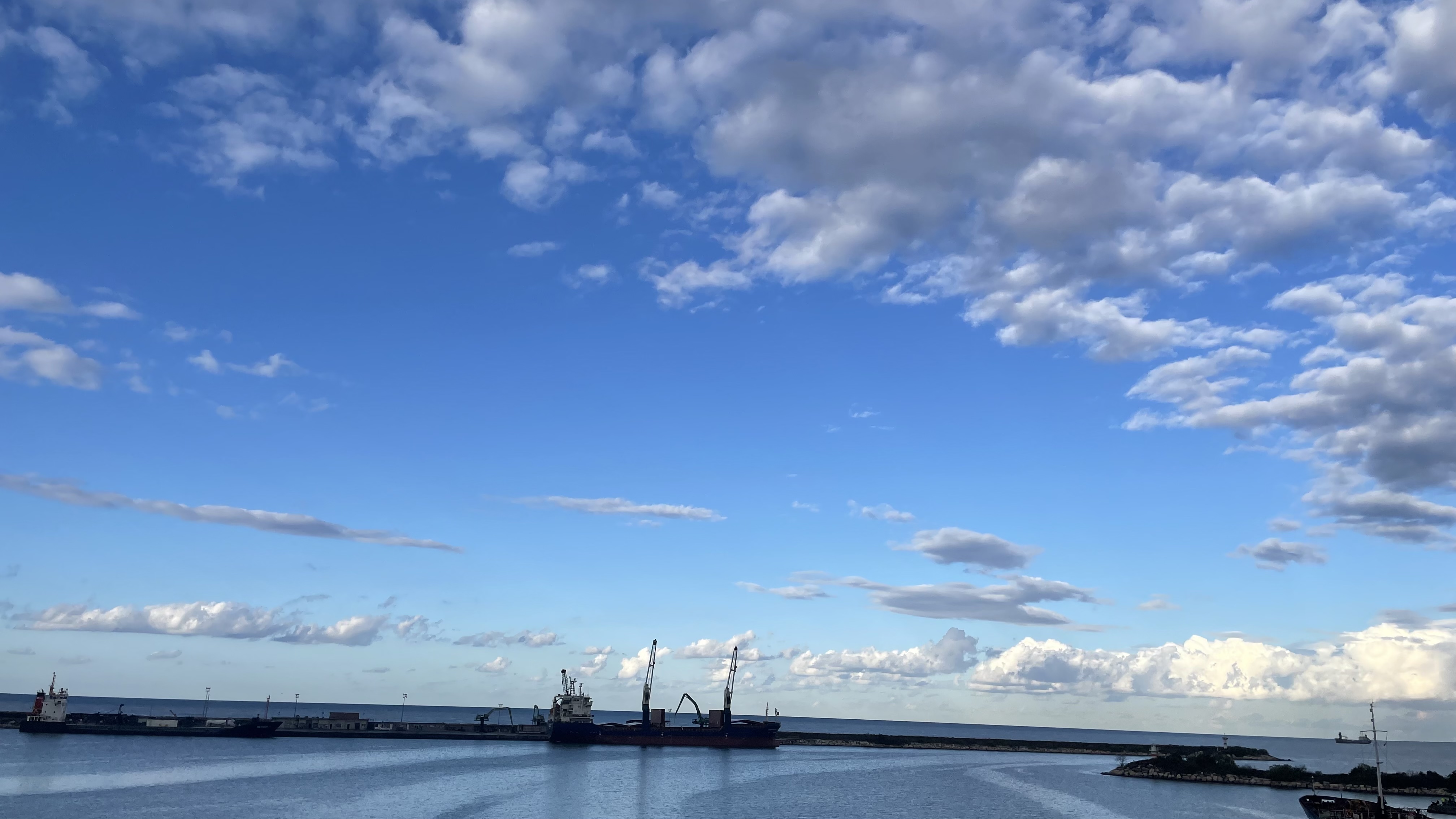 Beautiful Sky at sea