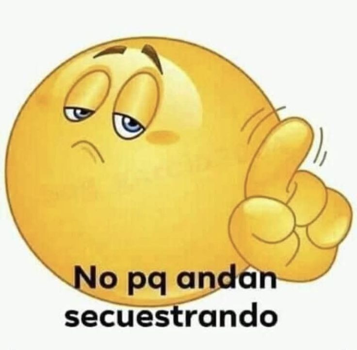 NO PQ ANDAN SECUESTRANDO