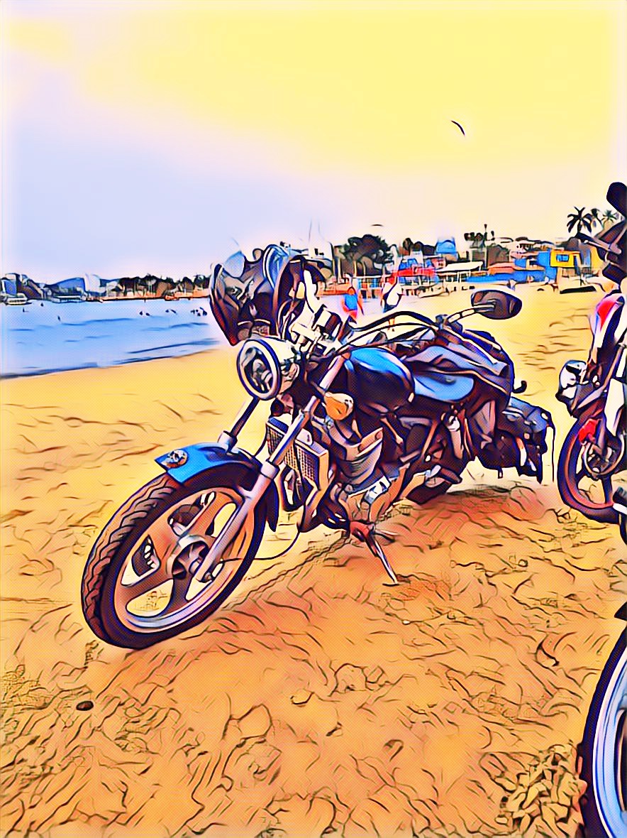 Agua, arena y gasolina