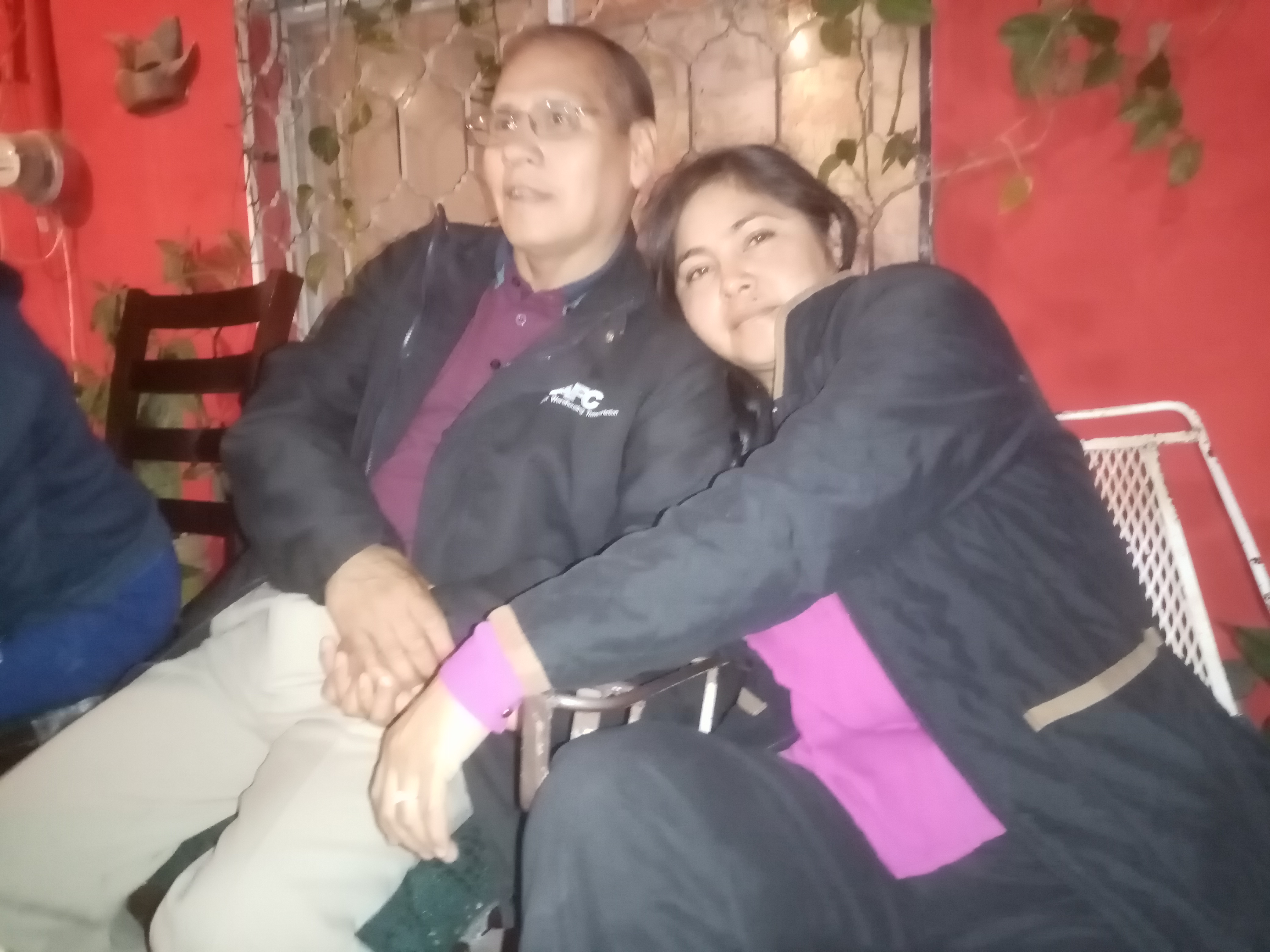 Yo y mi esposa