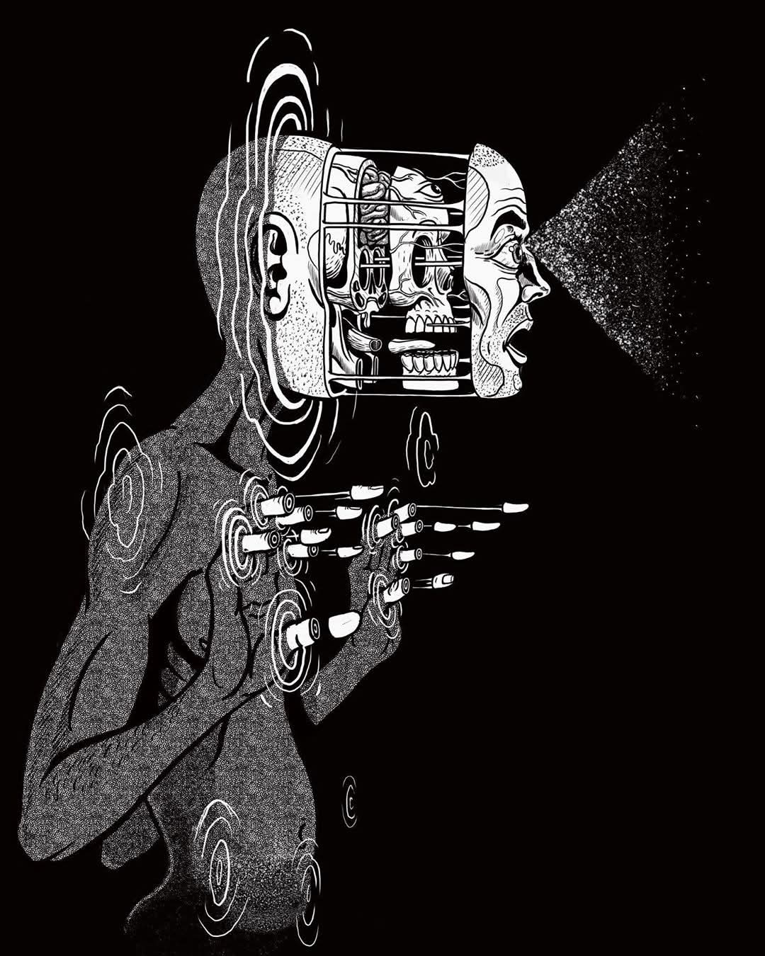 Looking into dimensions of another reality
