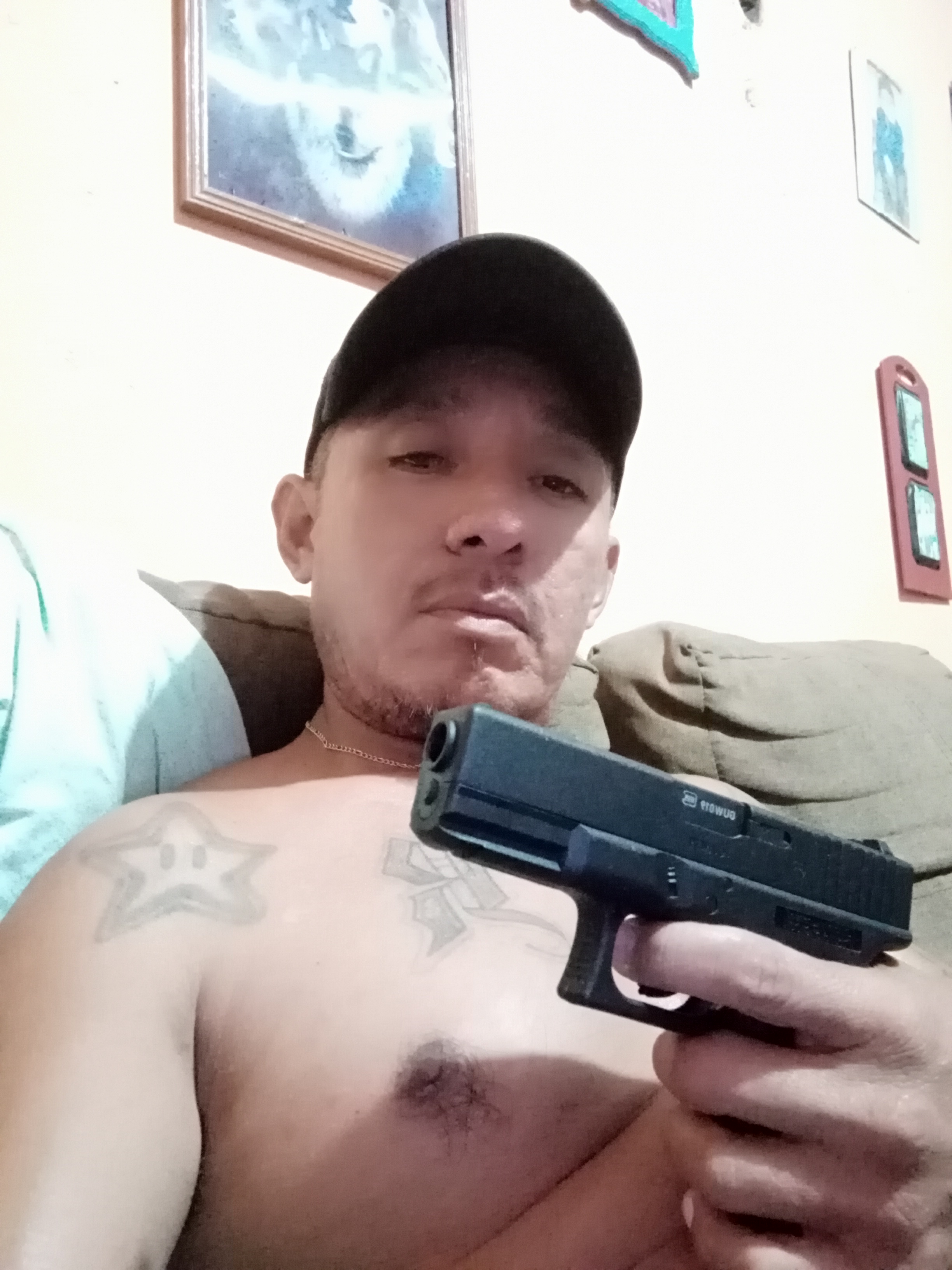 Con la mirada de frente