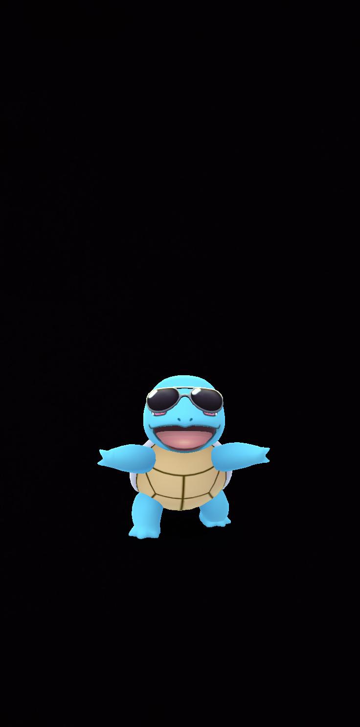Squirtle gritón